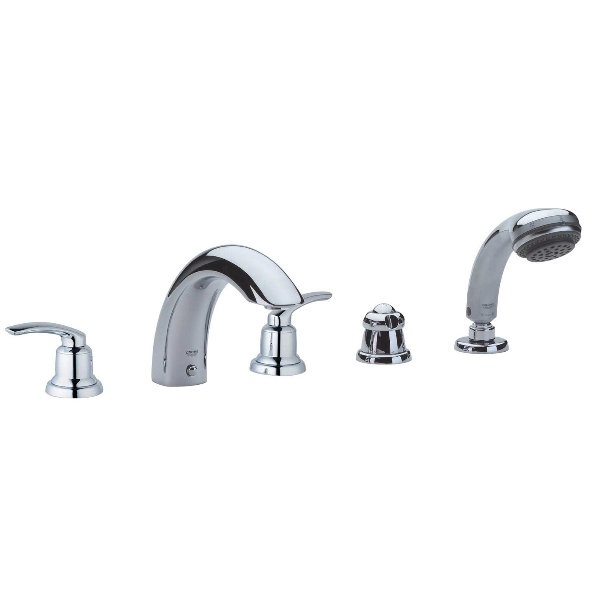 FiveHole Bathtub Faucet with Handshower